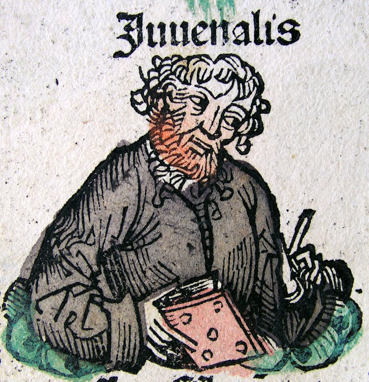 Juvenal, the true satirist of Rome