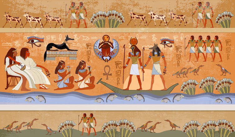 How the Ancient Egyptian economy laid the groundwork for building the pyramids