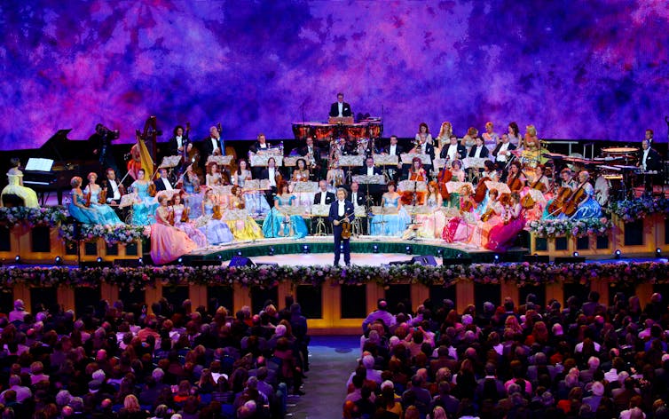 André Rieu gives his audience exactly what they want: entertainment