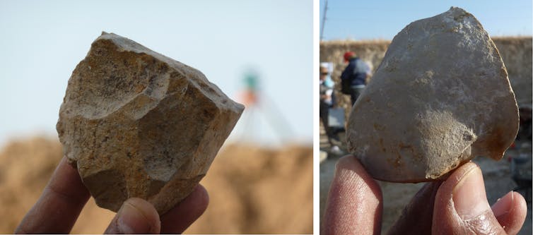 Stone tools date early humans in North Africa to 2.4 million years ago