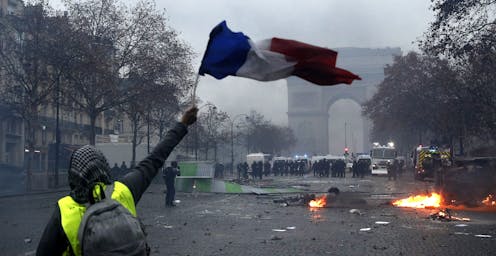 Image result for students join gilets jaunes