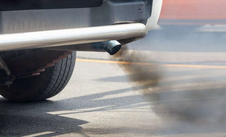 SOURCE. Automobiles are a major cause of the world’s air pollution. Tao55/ Shutterstock