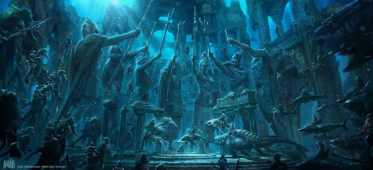 How cinema's new Aquaman draws on the mythology of ancient sea gods