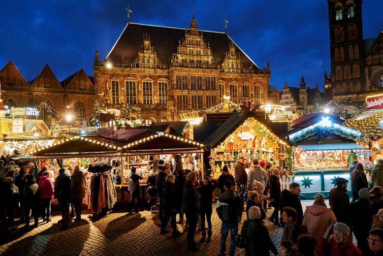 Christmas shopping: often a stressful experience. Heide Pinkall/Shutterstock.com
