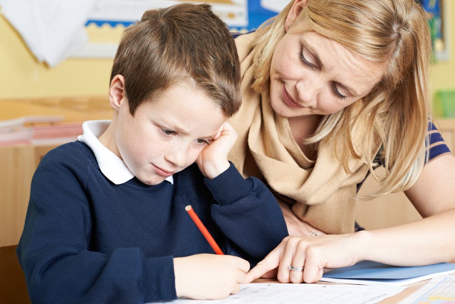 teachers helping teacher children male pupil dyslexia elementary problem understand support child qualified educational premium struggling enough depth evaluations psycho