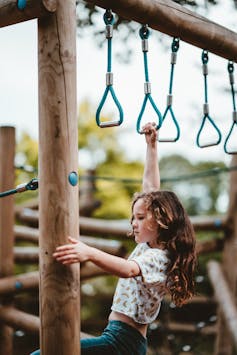 Looking for a high-tech gift for a young child? Think playgrounds, not playpens