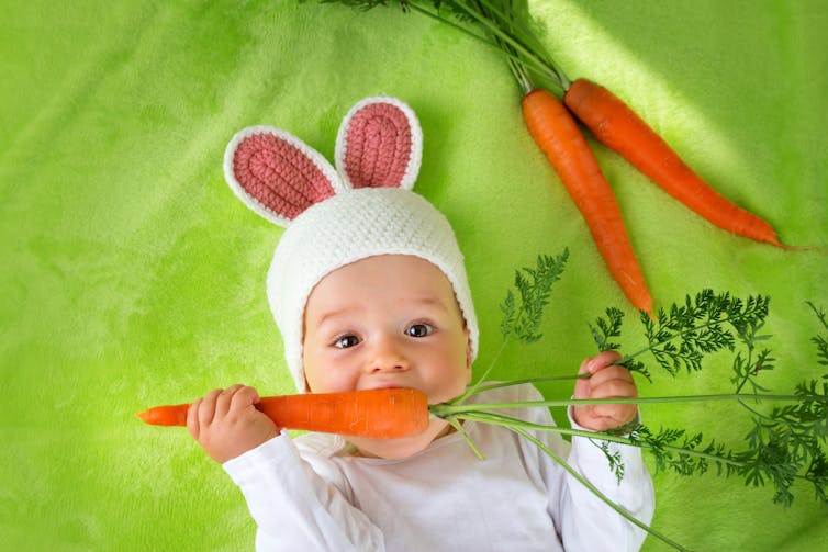 Vegan diets for babie: Babies need more than just vegetables
