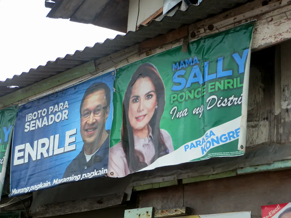 Pinoy Election Lettering Philippine election antics in context: stories from the field