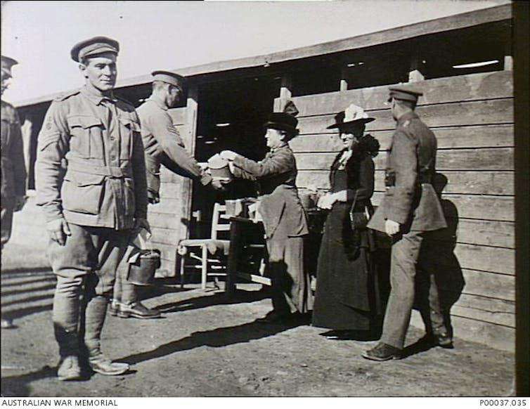 What Australian soldiers ate for Christmas in WWI