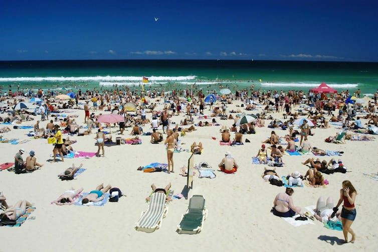 the movement of ocean waters around Australia