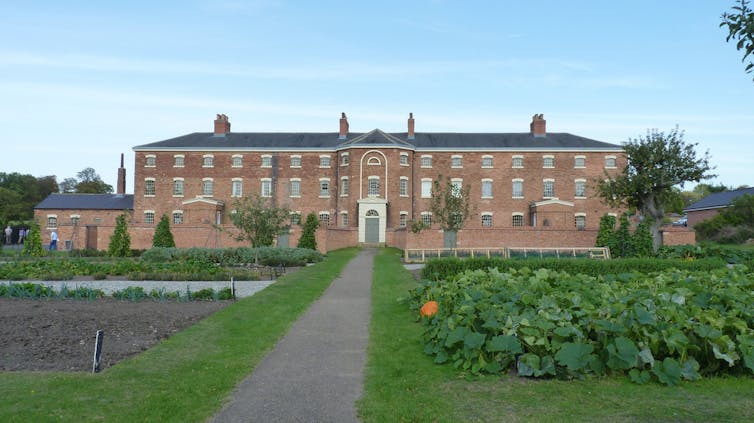 Southwell workhouse, now owned by the National Trust