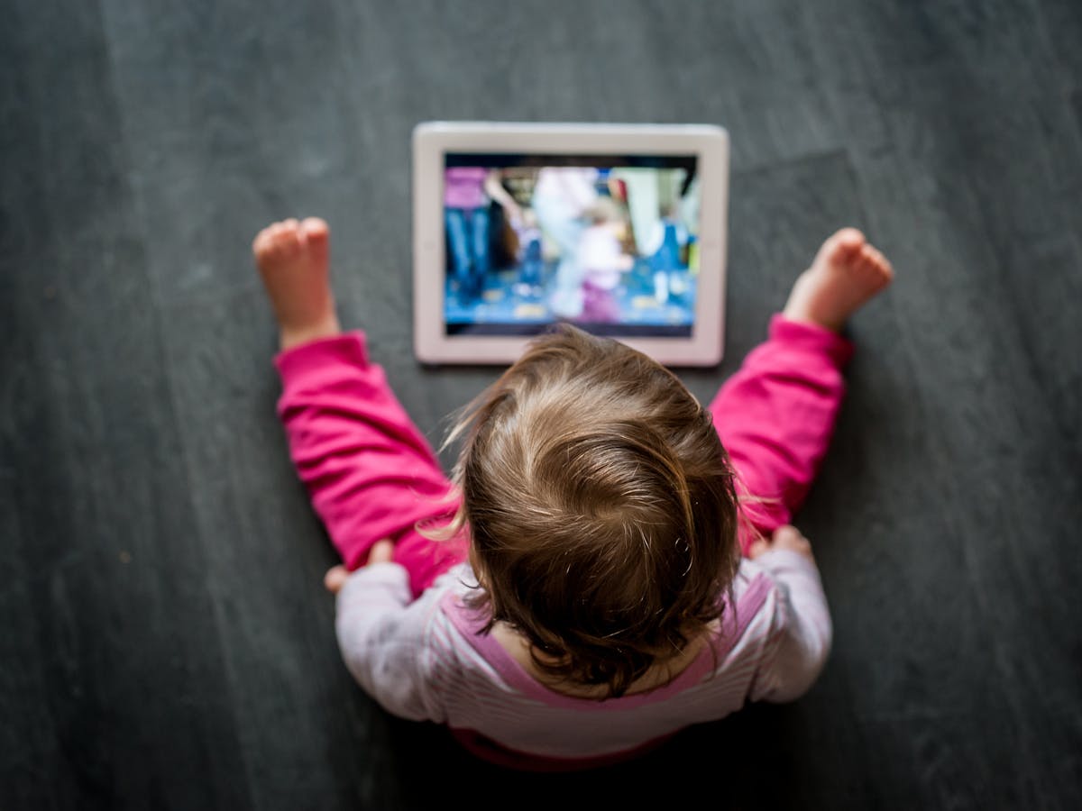Touchscreens can benefit toddlers – but it's worth choosing your child's apps wisely
