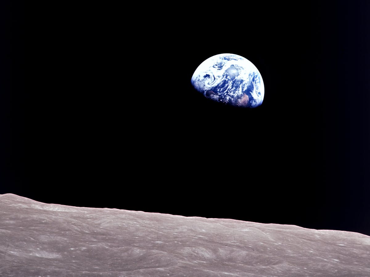 Salida De La Tierra La Foto Que Cambio El Mundo Cumple Medio Siglo