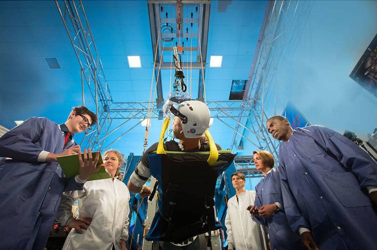 NASA astronaut health project