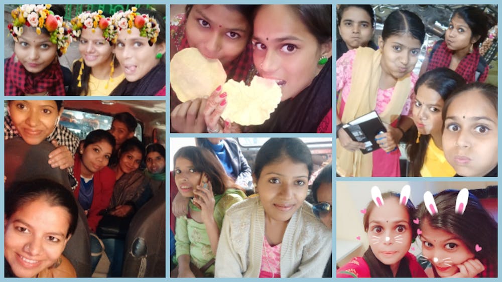 Indian Women From The Outskirts Of Delhi Are Taking Selfies To