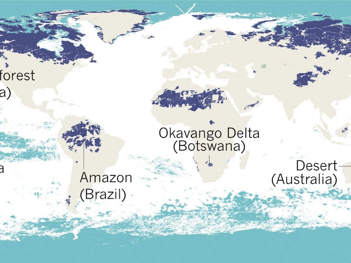 Five Maps That Reveal The World S Remaining Wilderness