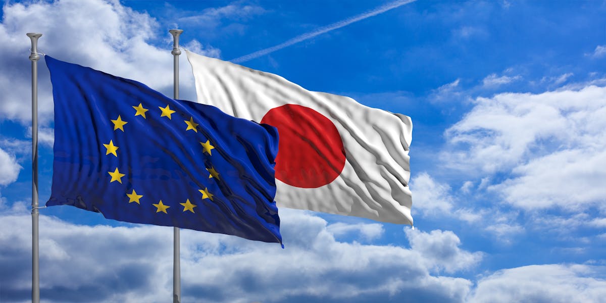 Eu Japan Trade Deal Comes Into Force To Create Worlds - 