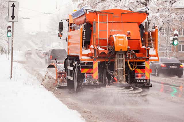 Salt doesn't melt ice – here's how it actually makes winter streets safe