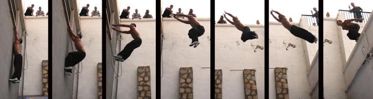 The science of parkour, the sport that seems reckless but takes poise and skill