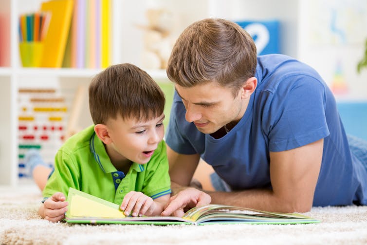 Read aloud to your children to boost their vocabulary