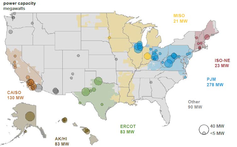 Utilities are starting to invest in big batteries instead of building new power plants