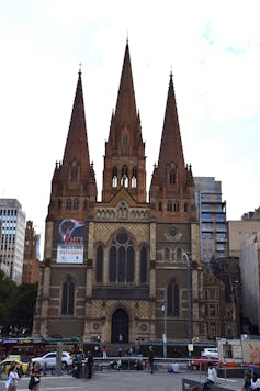 From refugees to social media to pill testing, church signs are getting political