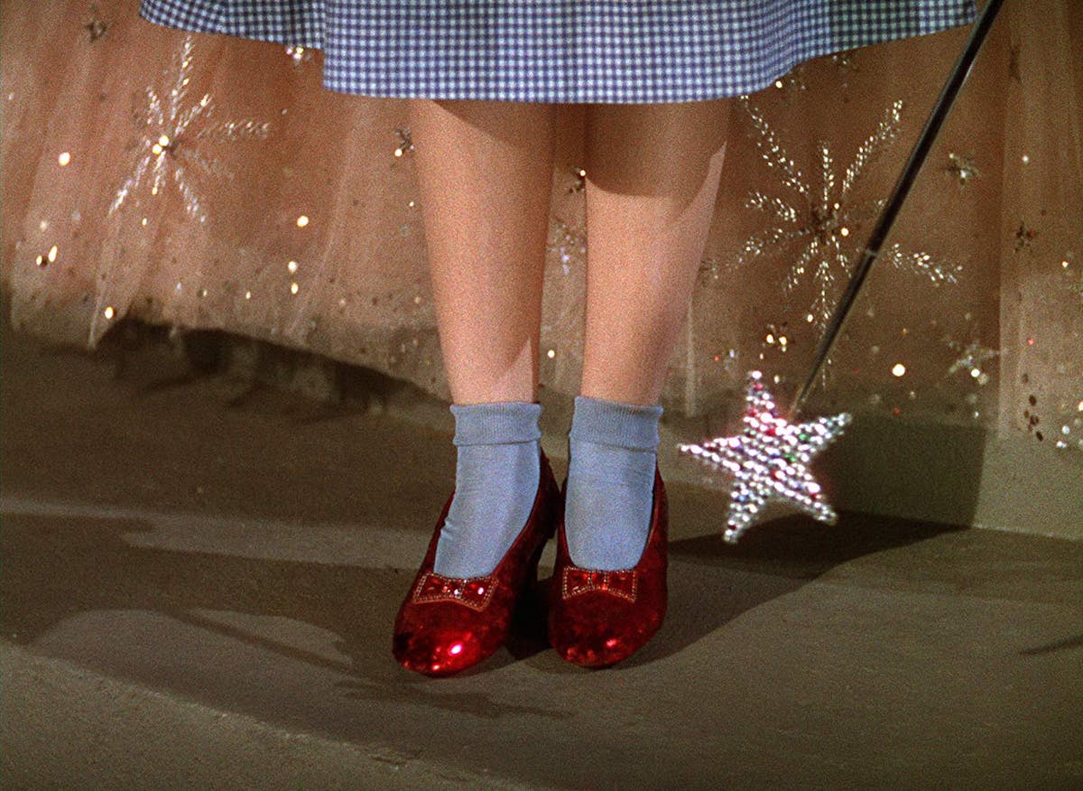 Dorothy's red shoes deserve their as gay icons, even times