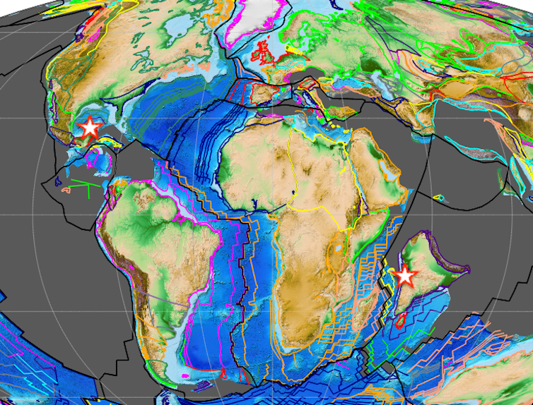 asteroid collision triggered potentially deadly volcanic eruptions