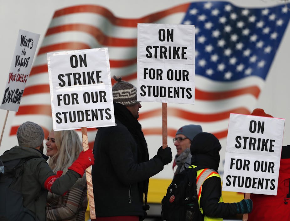 What's behind the teacher strikes: Unions focus on social justice, not just  salaries