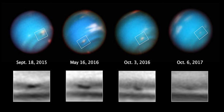 NEPTUNE. Neptune seen by the Hubble Space Telescope. NASA/ESA/M.H.Wong/A.I. H