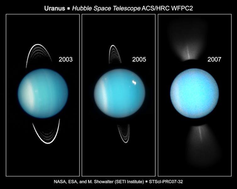 Bagaimana cuaca di Uranus dan Neptunus? Citra baru memberikan petunjuk anyar