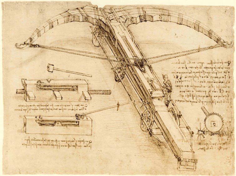 How Leonardo da Vinci made a living from killing machines
