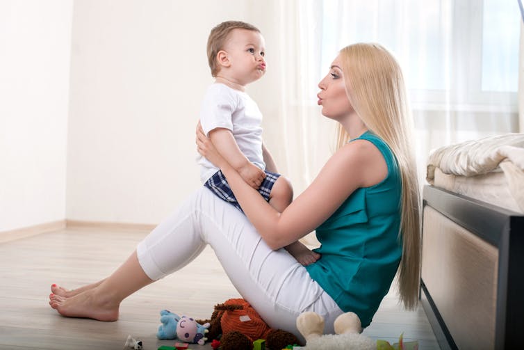 Curious Kids: how do babies learn to talk?