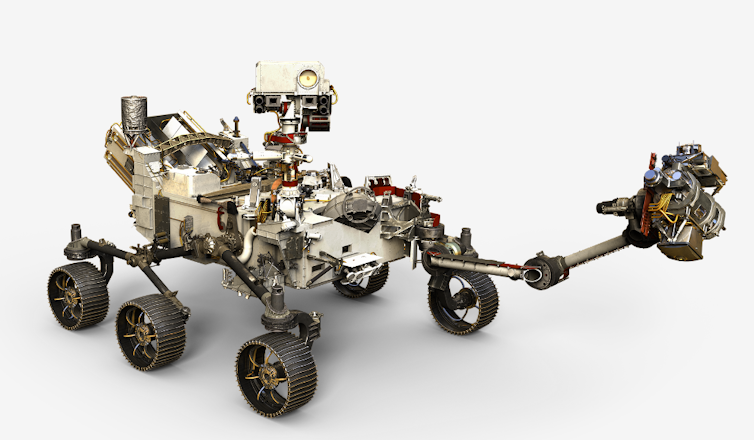 NEW MODEL. The new Mars 2020 rover builds on lessons learned from Opportunity. NASA