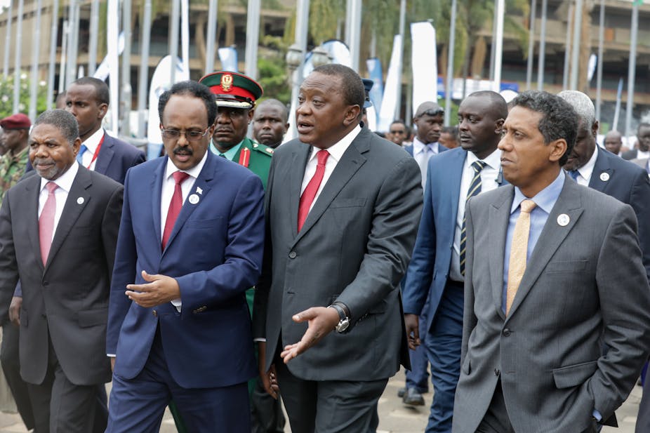 Image result for uhuru vs somalia president