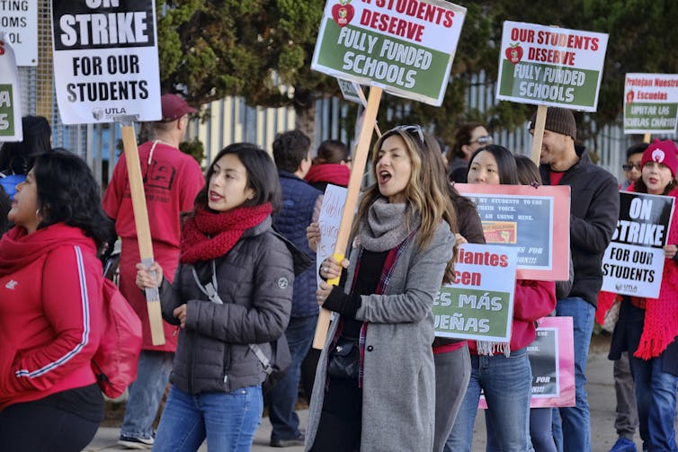 Teacher unions say they're fighting for students and schools – what they really want is more members