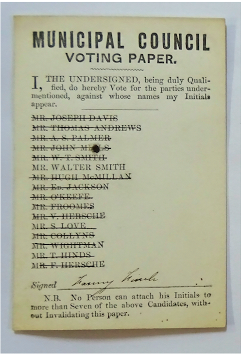 Hidden women of history: Australia’s first known female voter, the famous Mrs Fanny Finch