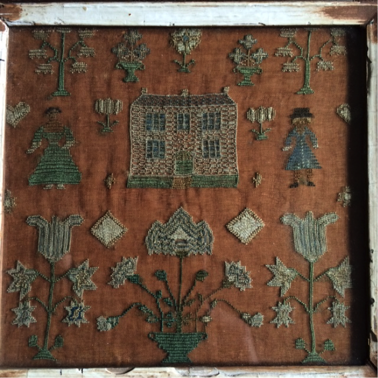 Sampler attributed to Frances Coombe