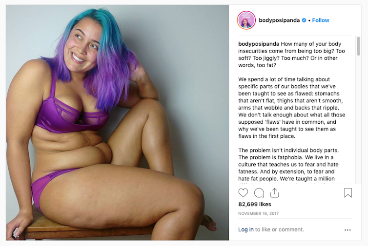 Women can build positive body image by controlling what they view on social media