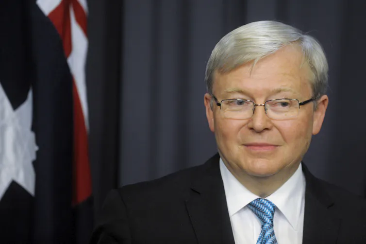 Toirs Rudd Rudd brings out the scare machine against Abbott