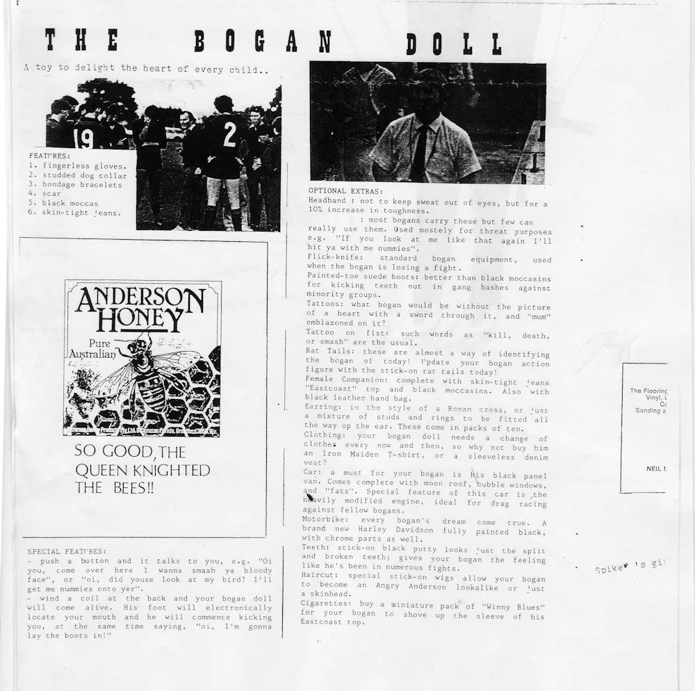 Bogan Pattern A new twist in the elusive quest for the origins of the word 'bogan ...