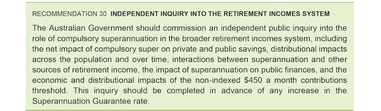 $20 billion per year. That's how much higher superannuation could take from wages