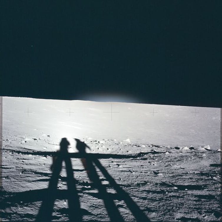 Friday essay: shadows on the Moon - a tale of ephemeral beauty, humans and hubris