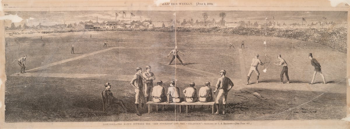 katalog Vil Begravelse How the 1869 Cincinnati Red Stockings turned baseball into a national  sensation