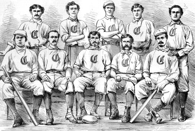 How the 1869 Cincinnati Red Stockings turned baseball into a national sensation