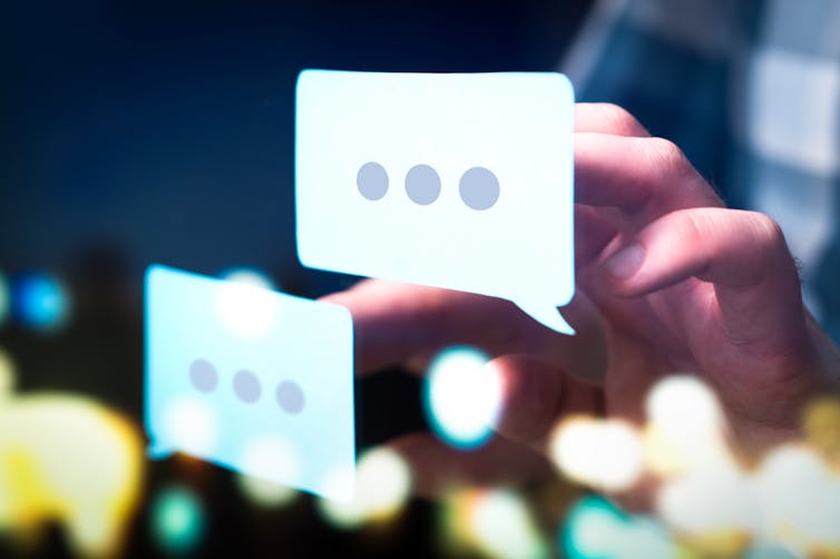 The dying art of conversation – has technology killed our ability to talk face-to-face? 2 Melanie Chan, Leeds Beckett University
