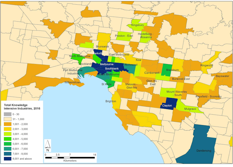 Migrants want to live in the big cities, just like the rest of us