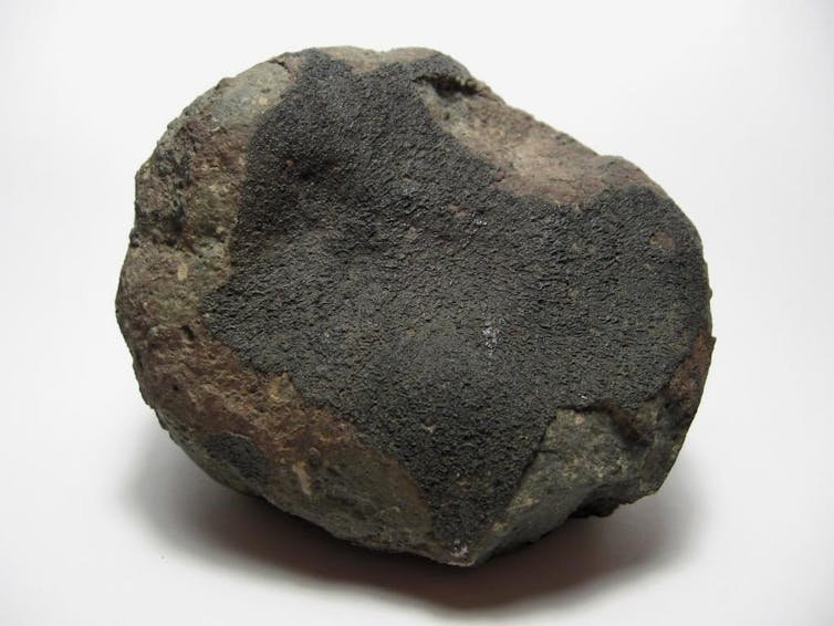 A piece of the Allende meteorite