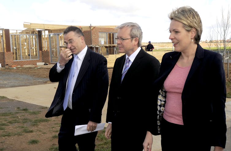 On housing, there's clear blue water between the main parties