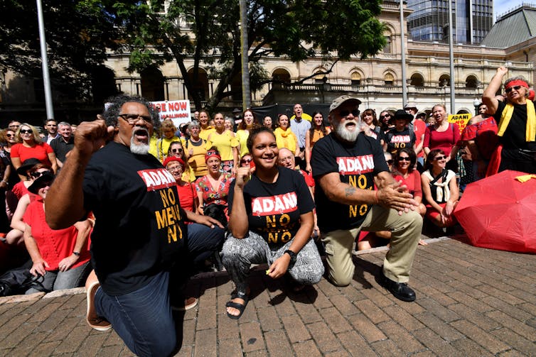 Traditional owners still stand in Adani's way